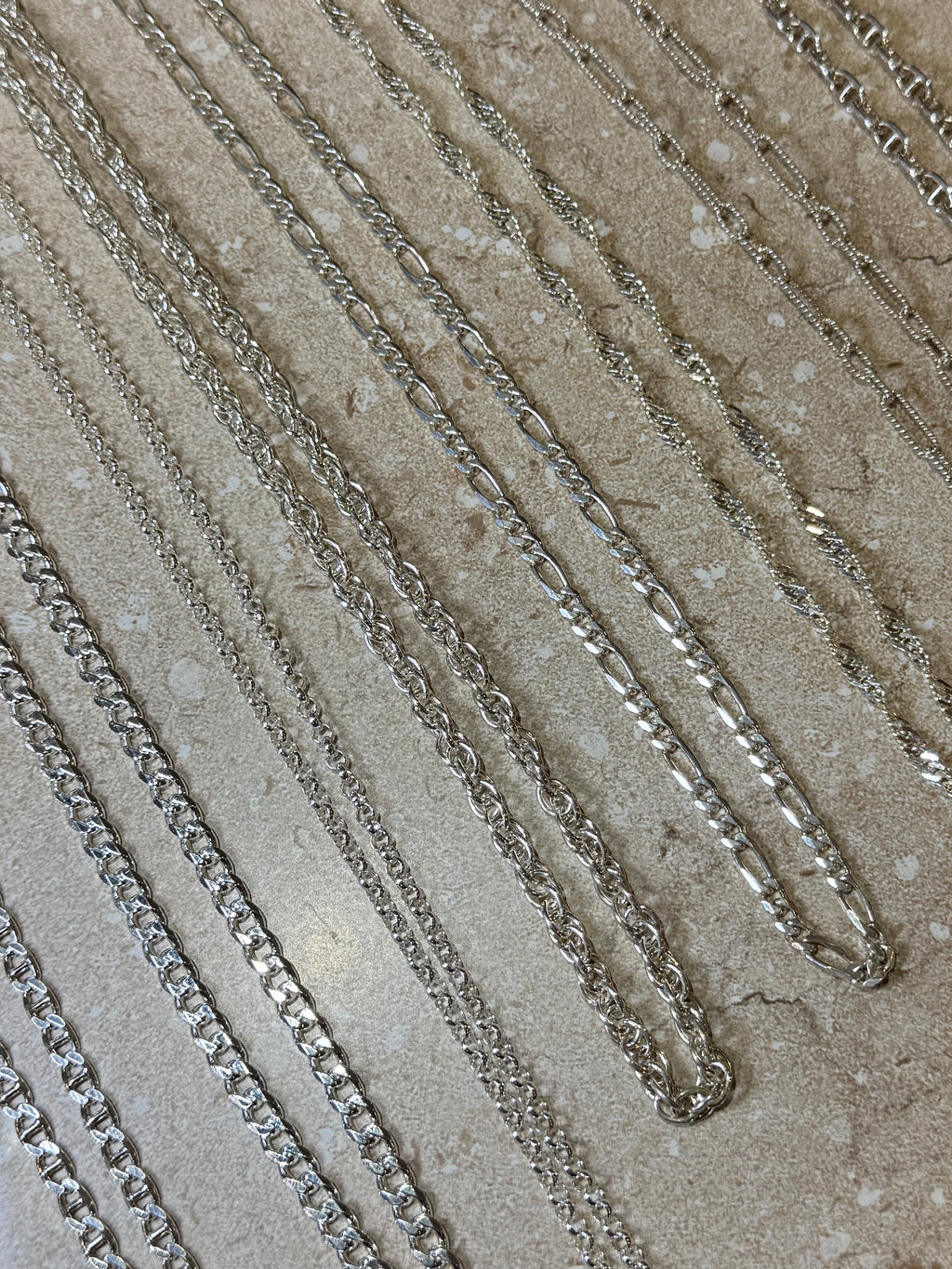 Various Sterling Silver (925) Chains